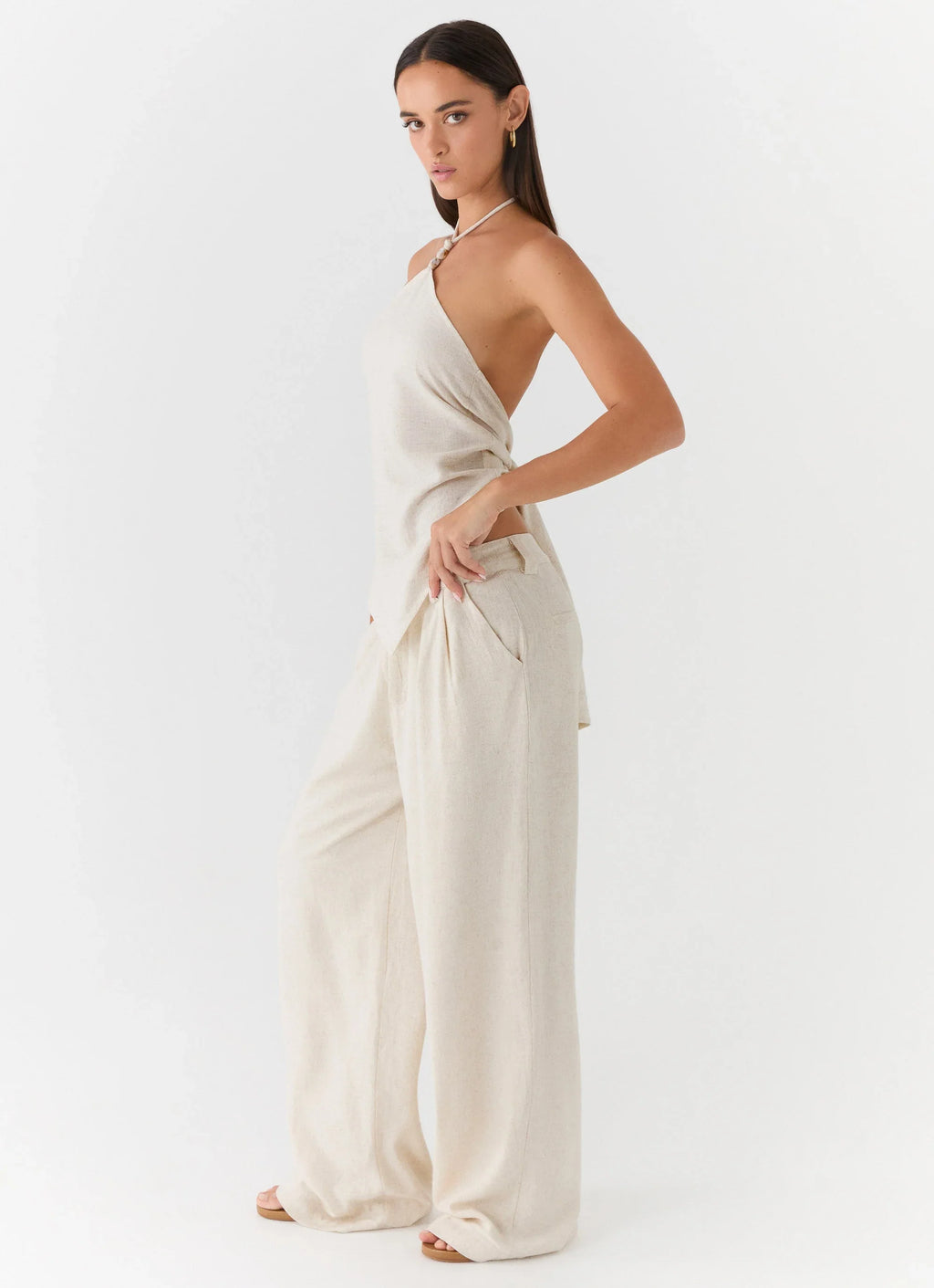 Julissa Halter Top - Oat