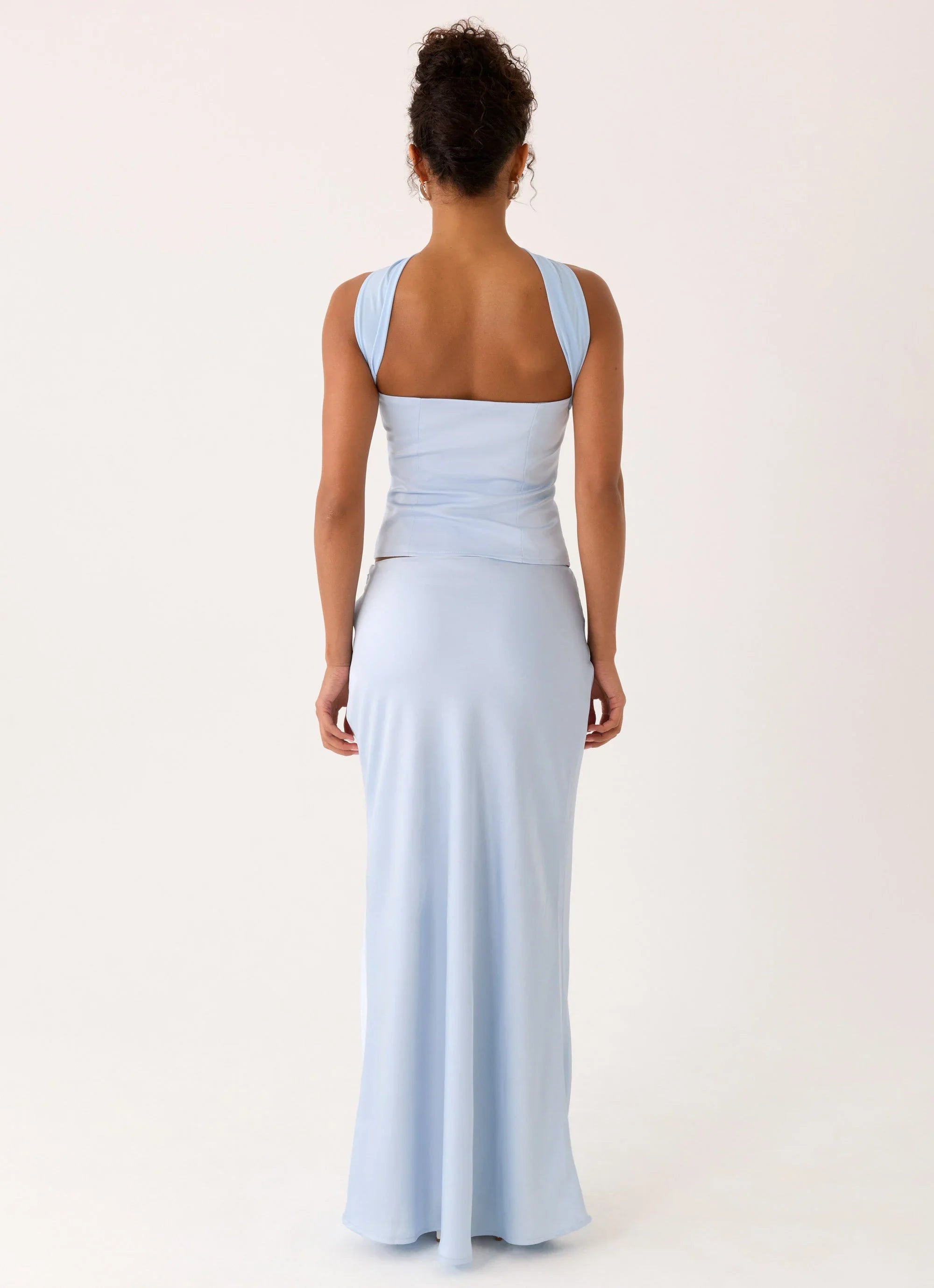 Bridgeta Maxi Skirt - Blue