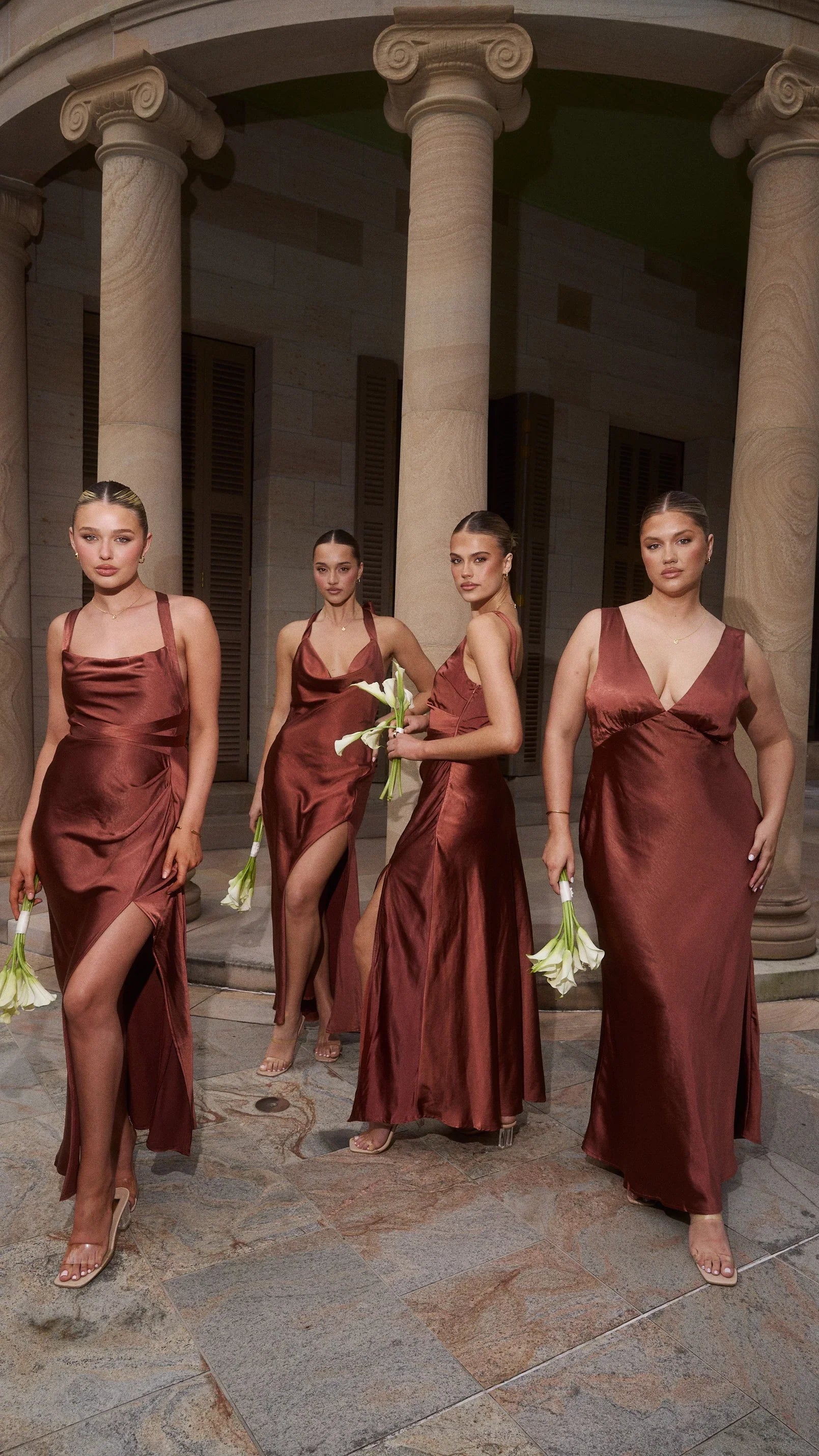 Zendaya Maxi Dress - Rust