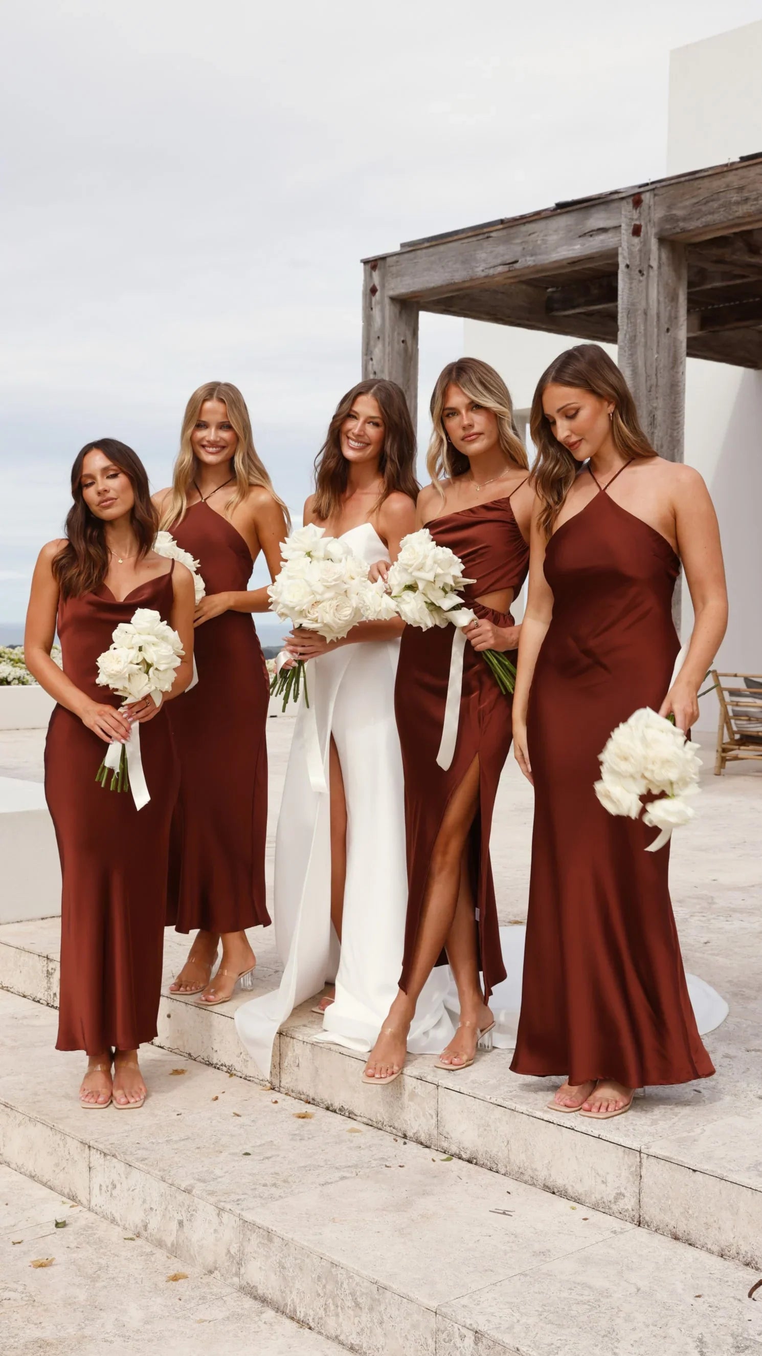 Willow Maxi Dress - Brown