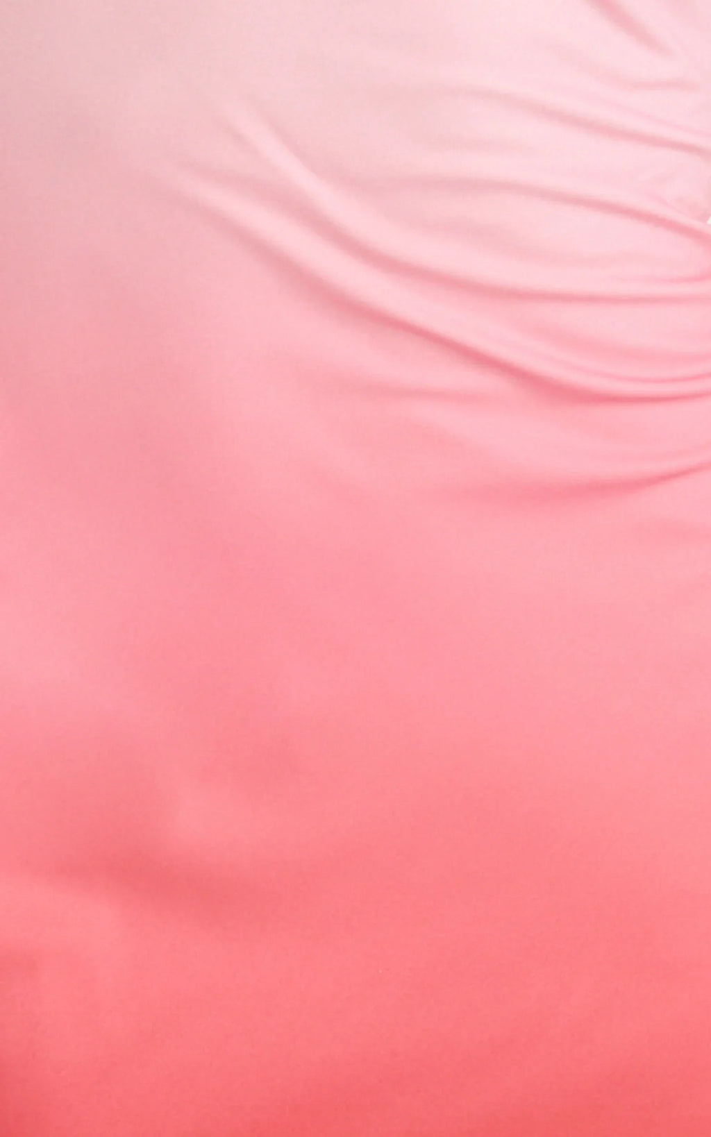 Lolly Maxi Dress - Strapless Bias Column Dress with Scarf in Blush Ombre Print