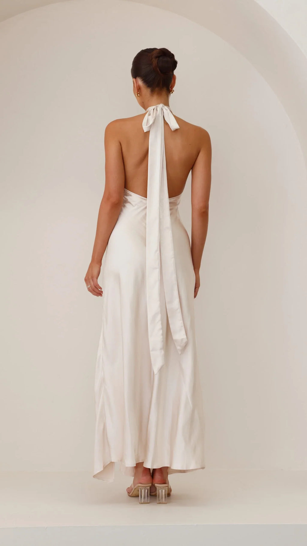 Amalia Maxi Dress - Champagne