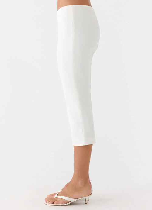 Andrea Pants - White