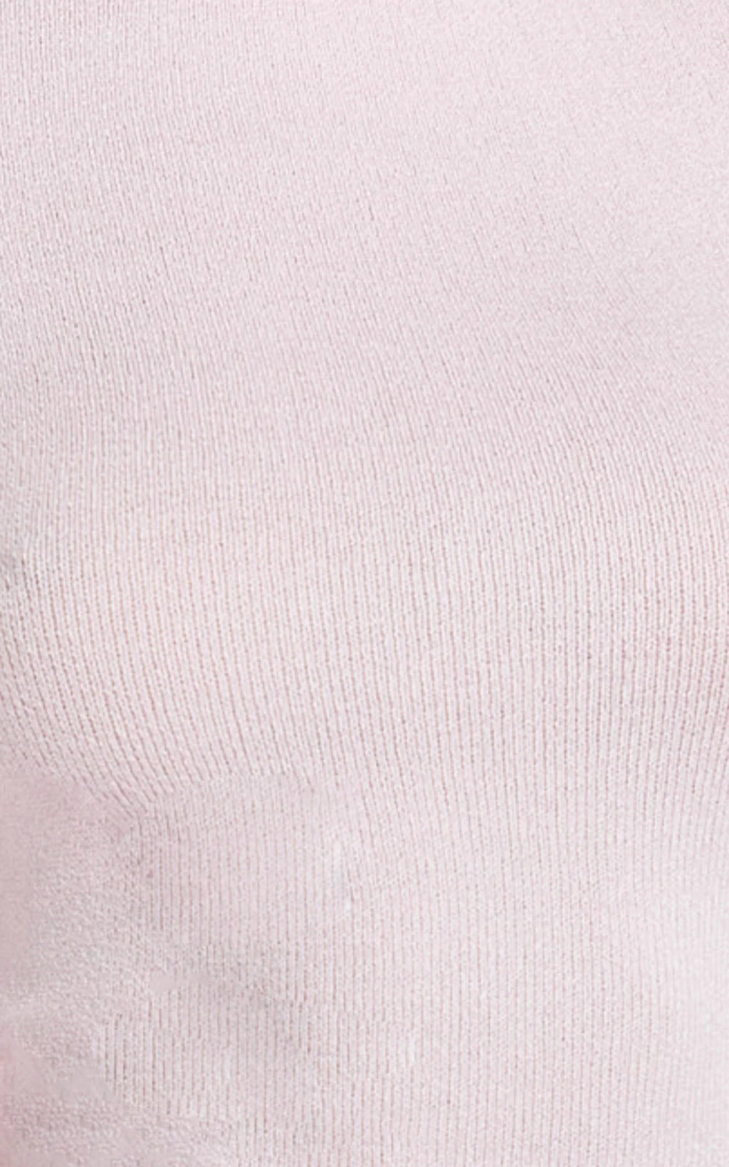 Ondine Mini Dress - Knit Long Sleeve Bodycon Dress in Pink