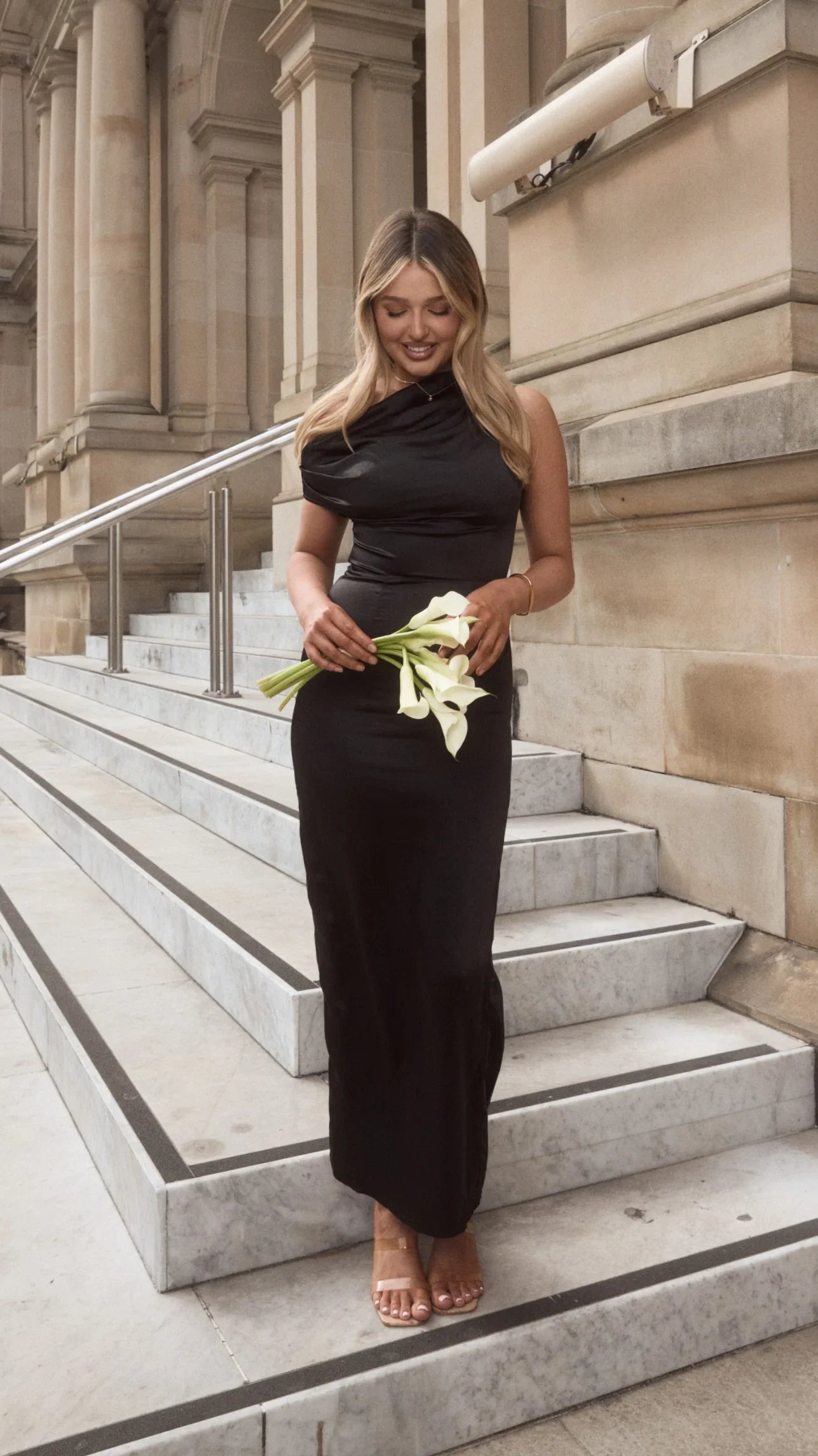 Harlowe Maxi Dress - Black