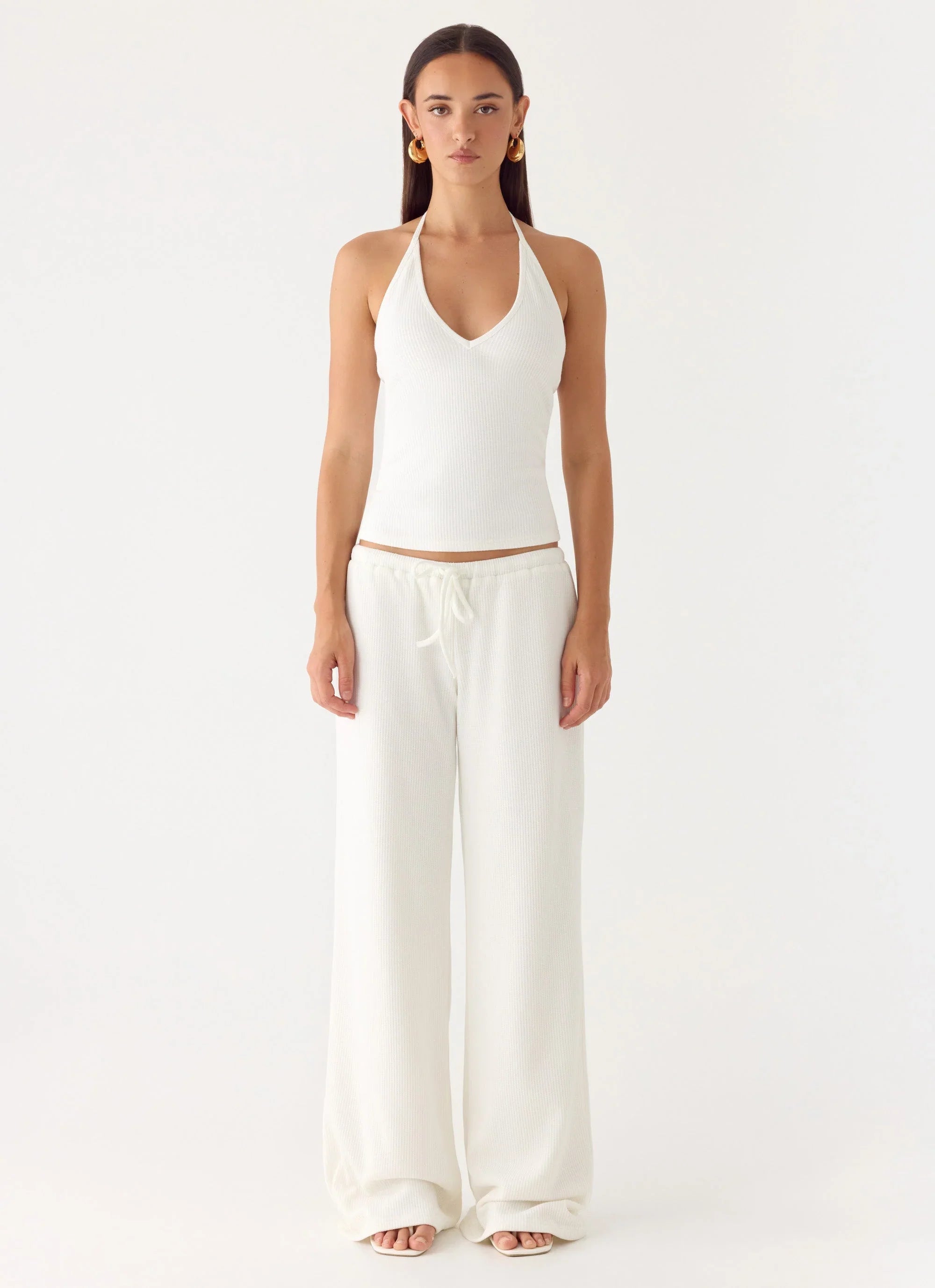 Henry Low Rise Pant - Ivory