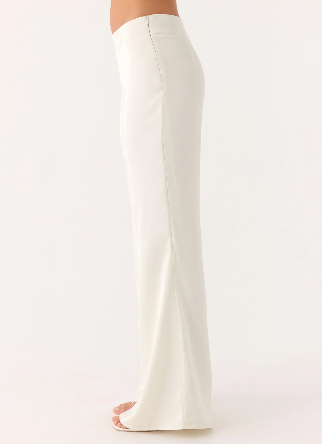 Elmah Low Rise Pants - White