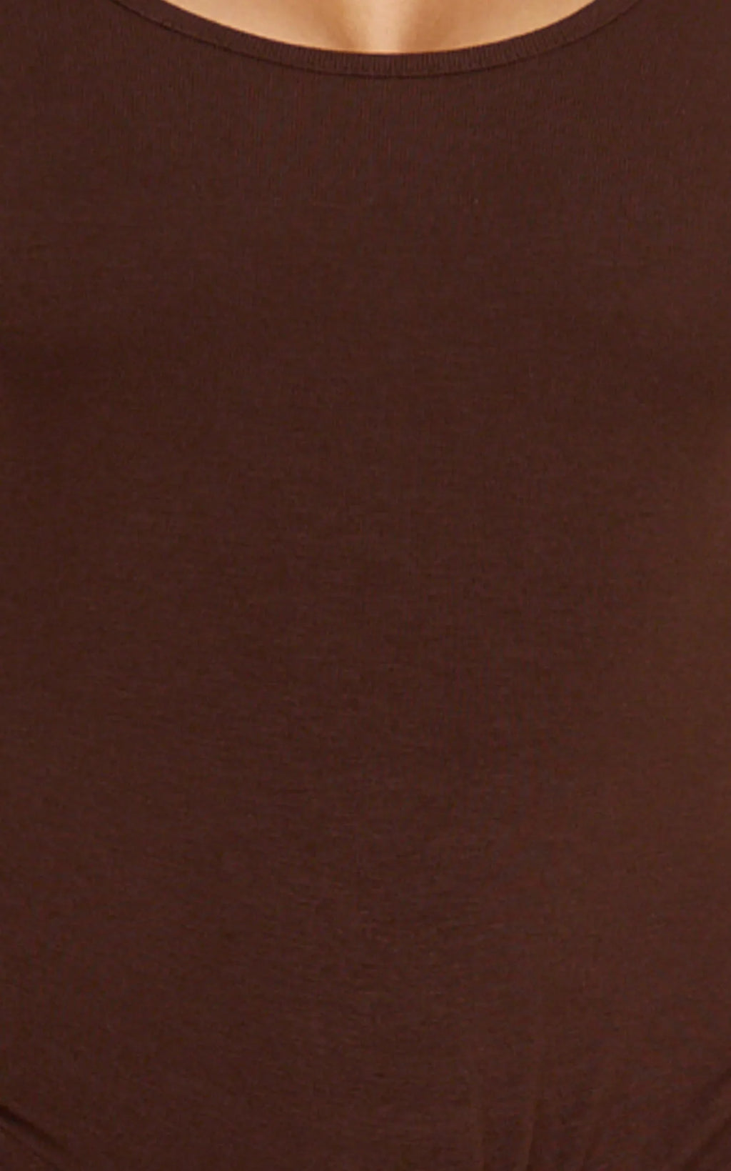 Rosalie Mini Dress - Tie Front Bodycon Wrap Dress in Chocolate