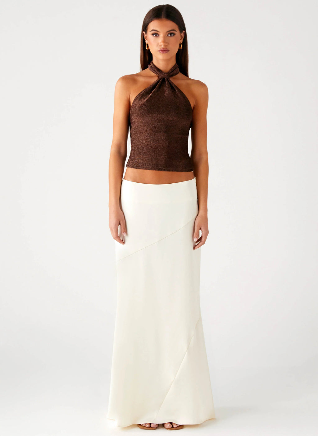 Amber Light Top - Chocolate
