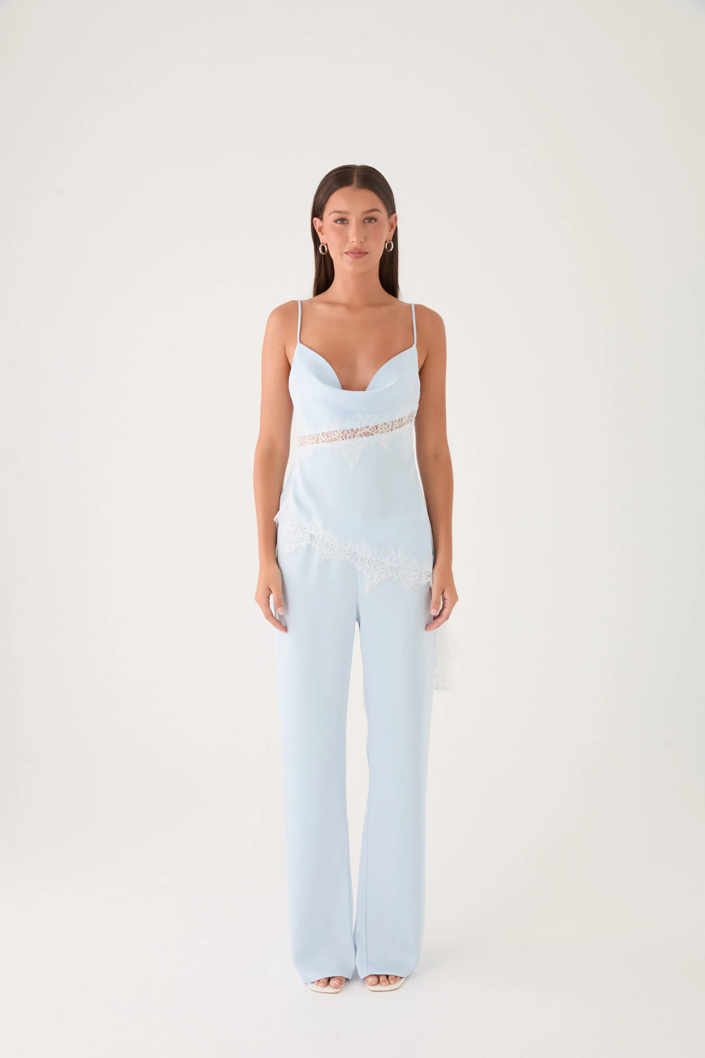 Melisana Cowl Top - Blue