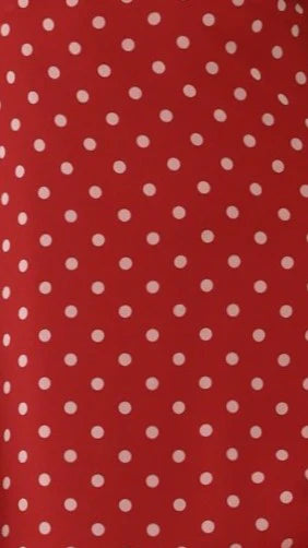 Oriella Maxi Dress - Red Polka