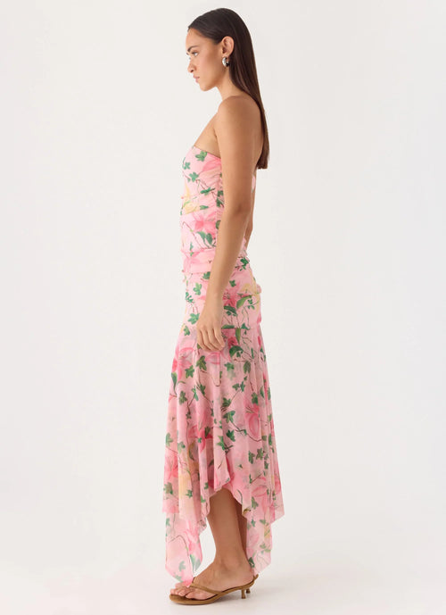 Bingle Midi Dress - Blooming Spring