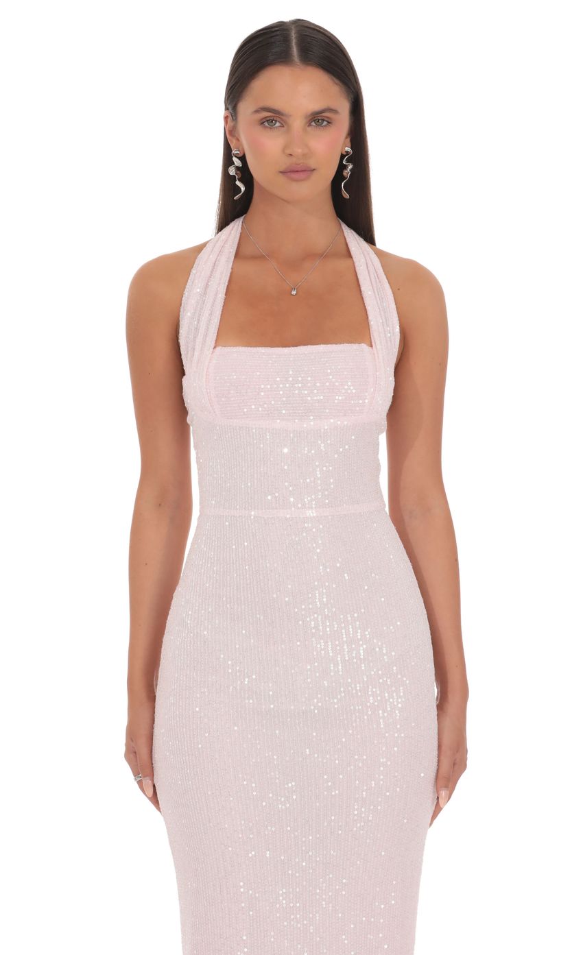 Ayla Sequin Maxi Dress
