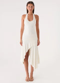 Alise Midi Dress - White