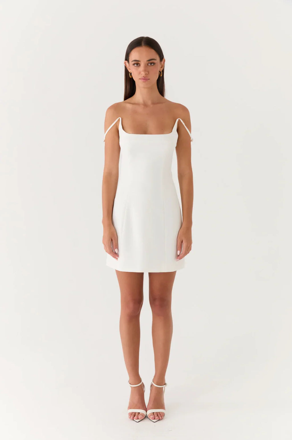 Caelia Mini Dress - White