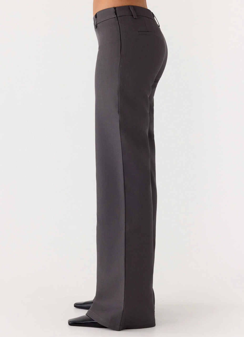 Hot as Ice Low Rise Pants - Grey