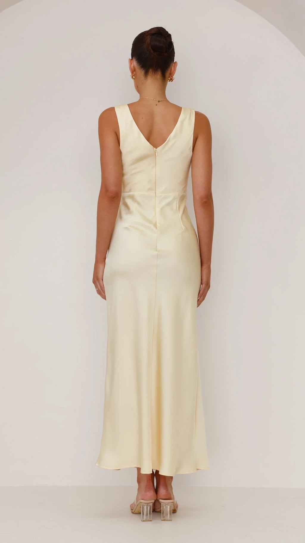 Taylor Maxi Dress - Lemon
